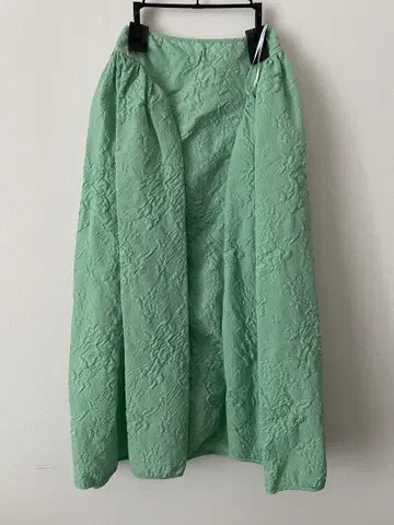 CECILIE BAHNSEN 플레어 스커트 민트 그린