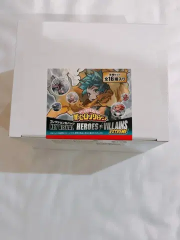 히로아카전 나의 히어로 아카데미아 원화전 컬렉션 캔뱃지 box