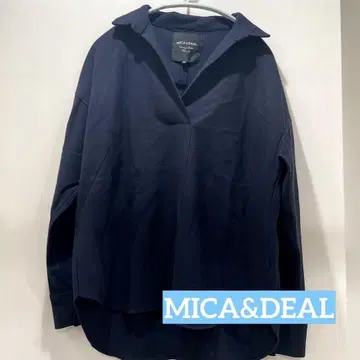 MICA & DEAL 네이비 긴팔 셔츠 36
