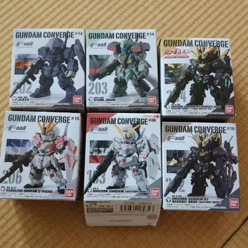 GUNDAM CONVERGE 6체 세트