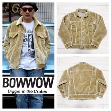 새상품급 BOWWOW LUMPY TRUCK JACKET 무스탕 자켓