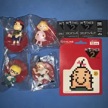 MOTHER2 스탠드 피규어 4종 미개봉 새상품 증정 포함
