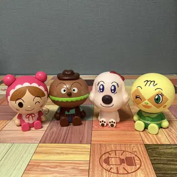 호빵맨 빅 마스코트 피규어 4개 세트