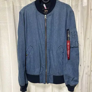 별주(ALPHA) BC ALPHA GLR MA-1 DENIM 블루종