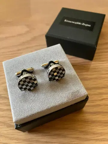Ermenegildo Zegna Onyx / MOP 커프스링크