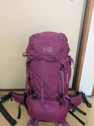 MILLET SAAS FEE 40 백팩 마젠타