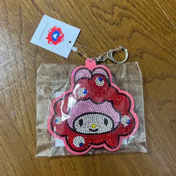 미야쿠미야쿠 나리키리 키라키라 가죽 키링 마이멜로디