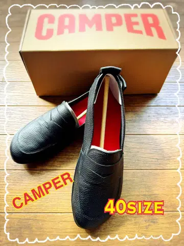 미사용 새상품 CAMPER 캠퍼 가죽 40 사이즈