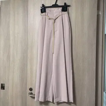 [ 택 포함 미사용 새상품 ] 스나이델 벨트 와이드 팬츠