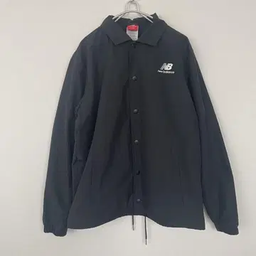 new balance 블랙 자켓 윈드 브레이커 남성용 L