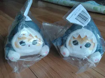 mofusand 뒹굴뒹굴! 상어냥즈 복권 C상 봉제인형 S 2개 세트
