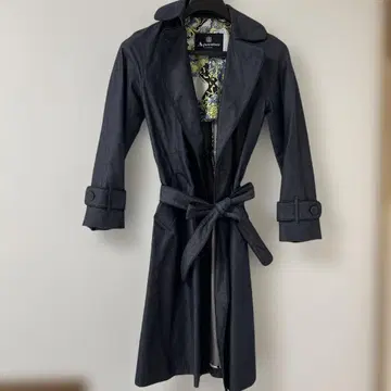 새상품급 레어! Aquascutum 다크 블루 롱 코트