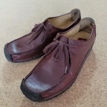 클락스 나탈리 스무스 가죽 브라운 25.5cm