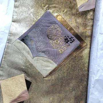 후쿠로 오비 금지 자수 절참 후쿠로 오비