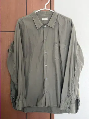 NAISSANCE 올리브 긴팔 셔츠 밀리터리 XL