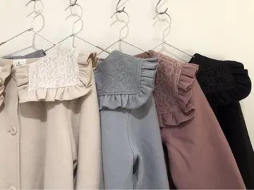 새상품급 메리제니 레이스 세일러 A라인 코트