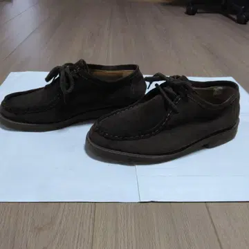 남성용 신발 다크 브라운 모카신 로퍼 26cm
