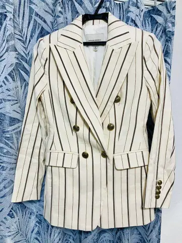 BANANA REPUBLIC 스트라이프 테일러드 자켓 00