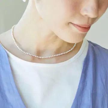 ciika poppy 담수 펄 목걸이