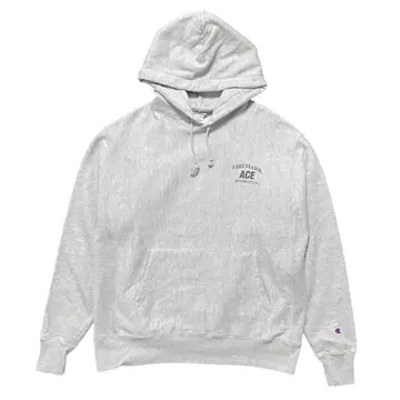 구제 챔피온 리버스 위브 기업 로고 맨투맨 후드티 프린트