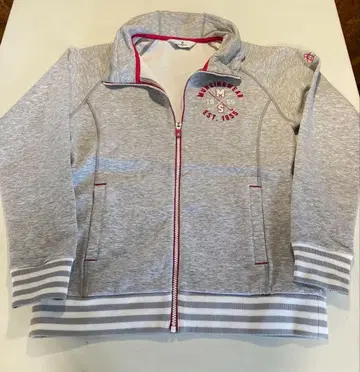 Munsingwear 그레이 집업 자켓 M