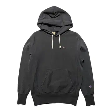 구제 의류 챔피온 리버스 위브 맨투맨 후드티 로고 블랙