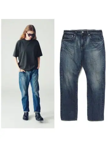 DWELLER 5P JEANS 03 SELVEDGE DENIM VW