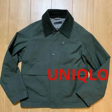 UNIQLO 유틸리티 숏 블루종 사이즈 S 올리브