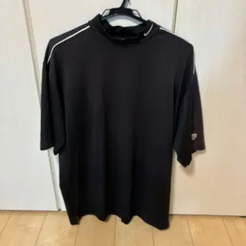 블랙 DRI-FIT 하이넥 셔츠 XL