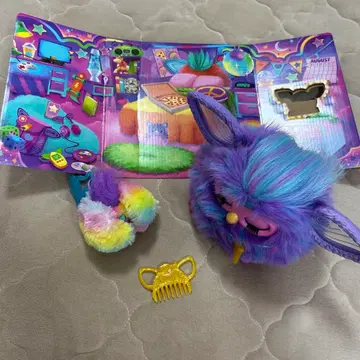 퍼비 봉제 인형 퍼플