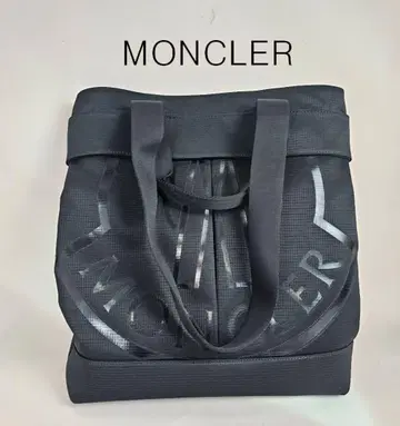 새상품급 MONCLER 블랙 토트백