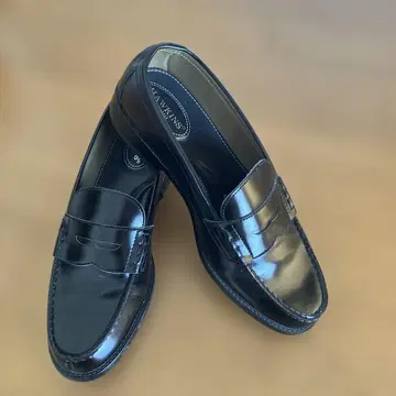 Hawkins 블랙 로퍼 27.5cm EEE 학생 박스 없음