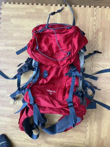 karrimor ridge SL 빨간색 25L