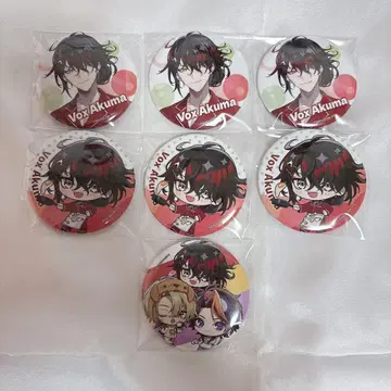 니지산지 EN OU-EN CAFE 대만 한정판 복스 아쿠마 캔뱃지