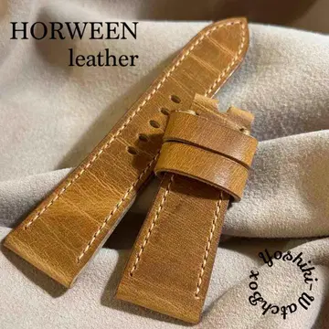hor-226 HORWEEN 더비 내추럴 시계 벨트 러그 폭 26mm
