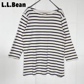 L.L.Bean 엘엘빈 보더 티셔츠 면 100%