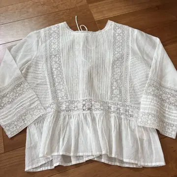 SHIPS Khaju 화이트 블라우스 ONE SIZE