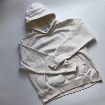 Champion 후드 부착 후드티 L 사이즈 크림