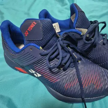 YONEX 스피도 신발 네이비/레드 US9.5