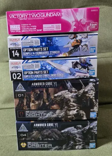 새상품 미개봉 건담 프라모델 AC 묶음 판매