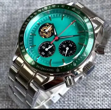 터콰이즈 크로노그래프 손목시계 vk63