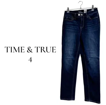[새상품급] TIME & TRUE (4) 스트레이트 데님 4다크 블루