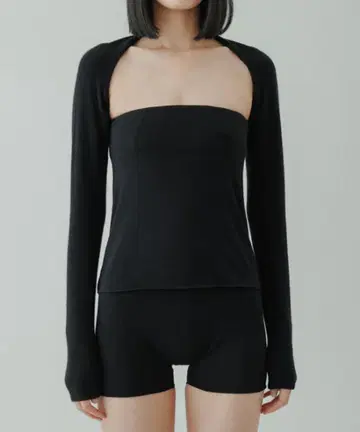 새상품급 yo BIOTOP Cashmere armcover 암커버 블랙