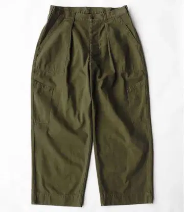 a.pressn usaf hemmed bottoms 올리브 아프레쎄