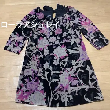 LAURA ASHLEY 플라워 프린트 튜닉 used 제품.