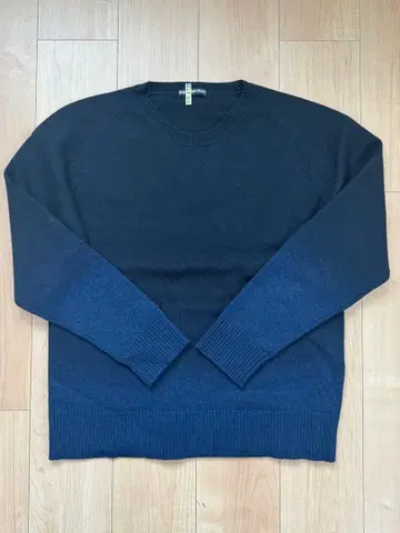 ISSEY MIYAKE 크루넥 스웨터 다크 블루
