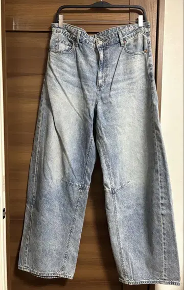 GU 배럴 레그 진 XXL