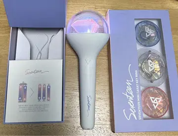 Seventeen 응원봉 ver.1 & 라이트 키링 세트