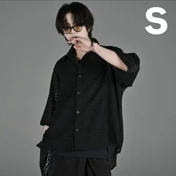 ADRER 25SS 루즈 실루엣 레이스/시어 셔츠