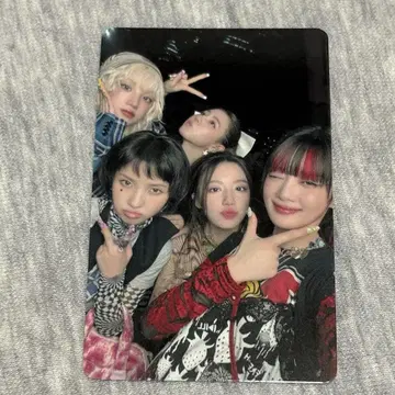 i-dle 일본 투어 랜덤 사진 트레이딩 카드